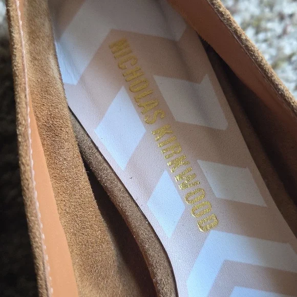 Nicholas Kirkwood Suede Beya Loafers - Picture 3 of 10